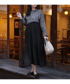 【ティアクラッセ/Tiaclasse】の【洗える】ドッキングツイードワンピース 人気、トレンドファッション・服の通販 founy(ファニー) ファッション Fashion レディースファッション Fashion for Women ワンピース Dresses アシンメトリー Asymmetrical Style ウォッシャブル Machine Washable ドッキング Docking, Mixed Material マキシ Maxi, Full Length ラウンド Round, Round Neck エレガント 上品 Elegant 夏 Summer 春 Spring 楽ちん Easy Fit, Comfortable 洗える Machine Washable 秋 Autumn A/W・秋冬 Autumn/Winter 長袖 Long Sleeve, Full Sleeve thumbnail ブラック|ID: prp329100004569766 ipo3291000000034189147