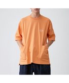 【ジェイプレスヨークストリート/J.PRESS YORK STREET】の【UNISEX】ワンポイント腰ポケットTシャツ オレンジ系|ID: prp329100004569798 ipo3291000000032603495