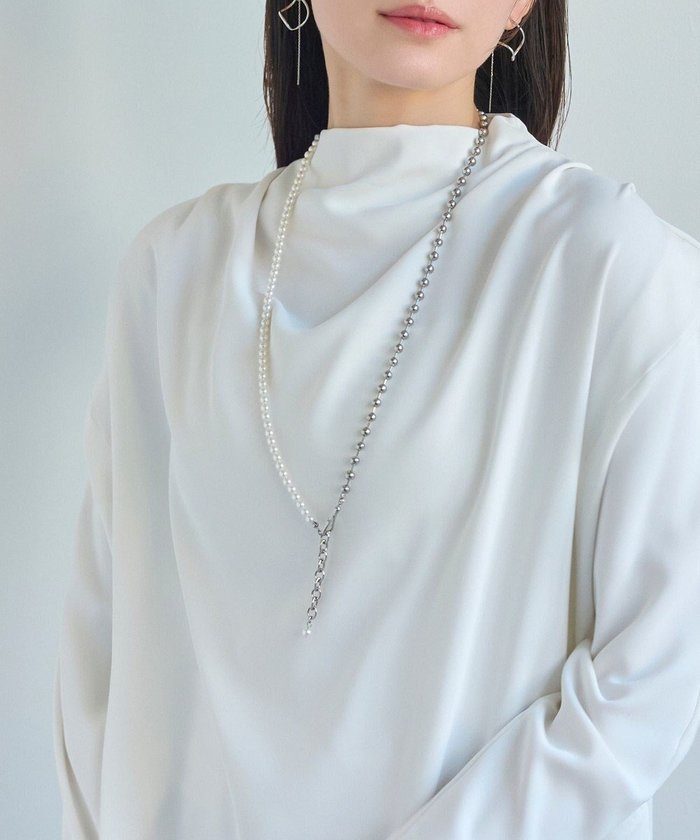 【フィービィー/phoebe】のマルチwayメタルボール×パールネックレス インテリア・キッズ・メンズ・レディースファッション・服の通販 founy(ファニー) https://founy.com/ ファッション Fashion レディースファッション Fashion for Women ジュエリー Jewelry ネックレス Necklaces & Pendants おすすめ Recommended / Our Picks アクセサリー Fashion Accessories コンビ Combo, Combination Style ショート Short, Short Length セパレート Separate, Two-Piece セレモニー Ceremony ネックレス Necklace, Pendant Necklace パール Pearl, Pearl Accent メタル Metal, Metal Parts ロング Long, Long-Length エレガント 上品 Elegant |ID: prp329100004569820 ipo3291000000033661067