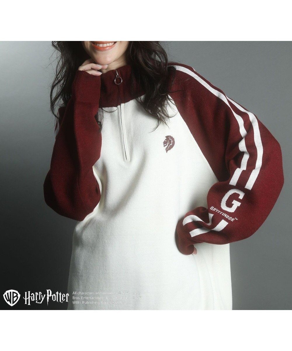 【グリーンパークス/Green Parks】のハリー・ポッター/ライン入りハーフジップニット 人気、トレンドファッション・服の通販 founy(ファニー) ファッション Fashion レディースファッション Fashion for Women トップス・カットソー Cut & Sew Tops ニット Knit Tops & Sweaters おすすめ Recommended / Our Picks セーター Sweater, Knitwear トレンド Trend, Trending Now ポケット Pocket, Pocket Detail ミドル Middle Length, Mid Height ワンポイント One Point, Statement Accent 今季 This Season, Current Season A/W・秋冬 Autumn/Winter other-1|ID: prp329100004569859 ipo3291000000033591875