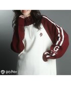 【グリーンパークス/Green Parks】のハリー・ポッター/ライン入りハーフジップニット 人気、トレンドファッション・服の通販 founy(ファニー) ファッション Fashion レディースファッション Fashion for Women トップス・カットソー Cut & Sew Tops ニット Knit Tops & Sweaters おすすめ Recommended / Our Picks セーター Sweater, Knitwear トレンド Trend, Trending Now ポケット Pocket, Pocket Detail ミドル Middle Length, Mid Height ワンポイント One Point, Statement Accent 今季 This Season, Current Season A/W・秋冬 Autumn/Winter thumbnail Red|ID: prp329100004569859 ipo3291000000033591876