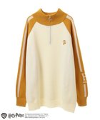 【グリーンパークス/Green Parks】のハリー・ポッター/ライン入りハーフジップニット 人気、トレンドファッション・服の通販 founy(ファニー) ファッション Fashion レディースファッション Fashion for Women トップス・カットソー Cut & Sew Tops ニット Knit Tops & Sweaters おすすめ Recommended / Our Picks セーター Sweater, Knitwear トレンド Trend, Trending Now ポケット Pocket, Pocket Detail ミドル Middle Length, Mid Height ワンポイント One Point, Statement Accent 今季 This Season, Current Season A/W・秋冬 Autumn/Winter thumbnail Yellow|ID: prp329100004569859 ipo3291000000033591877