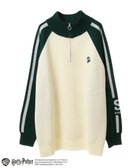 【グリーンパークス/Green Parks】のハリー・ポッター/ライン入りハーフジップニット 人気、トレンドファッション・服の通販 founy(ファニー) ファッション Fashion レディースファッション Fashion for Women トップス・カットソー Cut & Sew Tops ニット Knit Tops & Sweaters おすすめ Recommended / Our Picks セーター Sweater, Knitwear トレンド Trend, Trending Now ポケット Pocket, Pocket Detail ミドル Middle Length, Mid Height ワンポイント One Point, Statement Accent 今季 This Season, Current Season A/W・秋冬 Autumn/Winter thumbnail Green|ID: prp329100004569859 ipo3291000000033591878