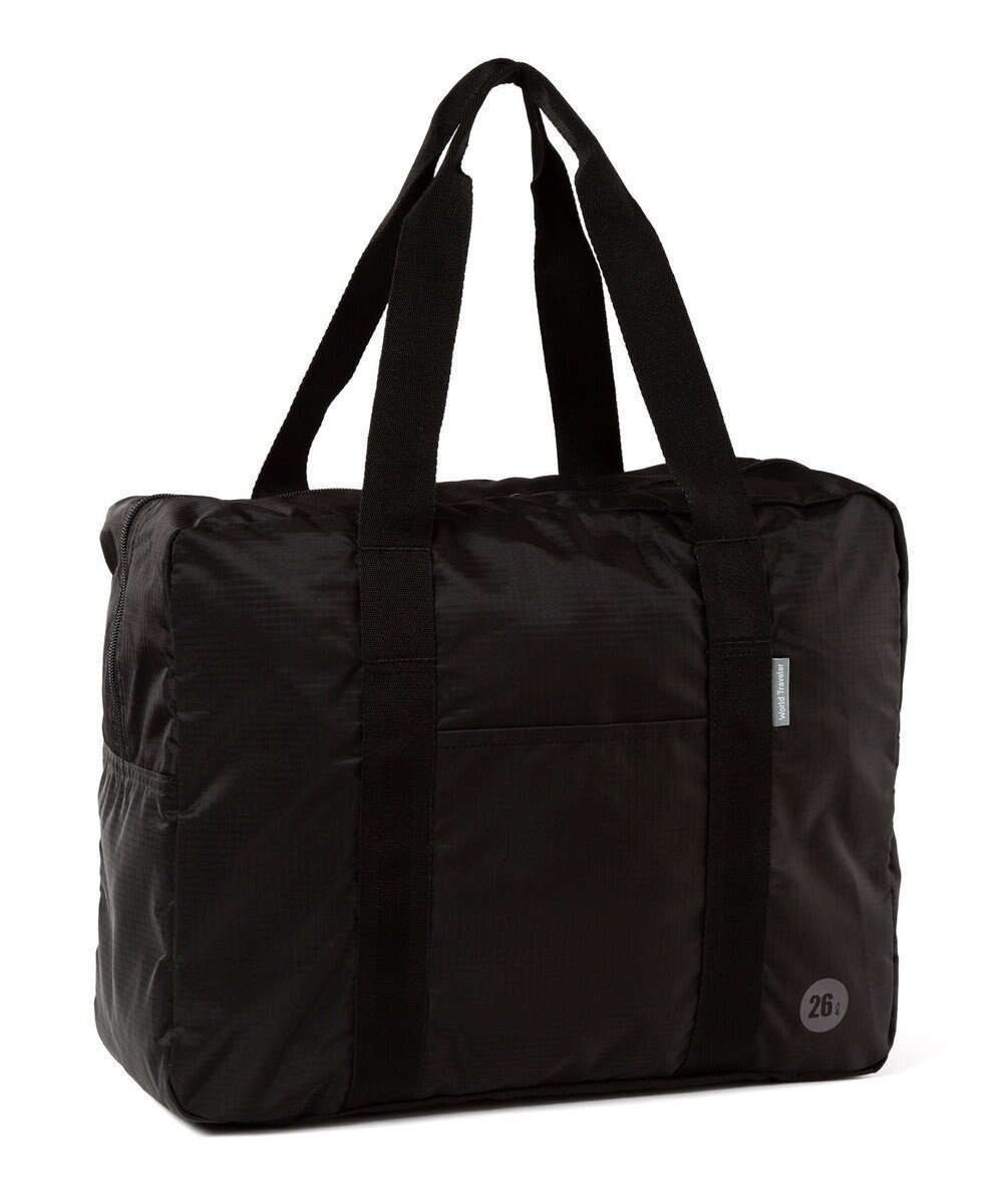【エースバッグズアンドラゲッジ/ACE BAGS & LUGGAGE】のWorld Traveler タイヴァス ボストンバッグ 折りたたみ可能 26L 折りたたみ可能 セットアップ可能 ポーチ付き ワールドトラベラー アルコ 旅行 お出かけ 63712 インテリア・キッズ・メンズ・レディースファッション・服の通販 founy(ファニー) 　ファッション　Fashion　レディースファッション　WOMEN　セットアップ　Setup　ポーチ　Pouches　スポーツウェア　Sportswear　スポーツ バッグ/ポーチ　Sports Bag/Pouch　スポーツグッズ　Sporting Goods　スポーツ　Sports　スーツケース キャリーケース　Suitcase　セットアップ　Set Up　トラベル　Travel　ボストンバッグ　Boston Bag　ポケット　Pocket　ポーチ　Pouch　再入荷　Restock/Back In Stock/Re Arrival　旅行　Travel　ブラック|ID: prp329100004569900 ipo3291000000032333314