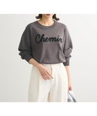 【グリーンパークス/Green Parks】の洗える さがら刺しゅうロゴニットプル Gray|ID: prp329100004569990 ipo3291000000033249522