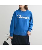 【グリーンパークス/Green Parks】の洗える さがら刺しゅうロゴニットプル Blue|ID: prp329100004569990 ipo3291000000033249525