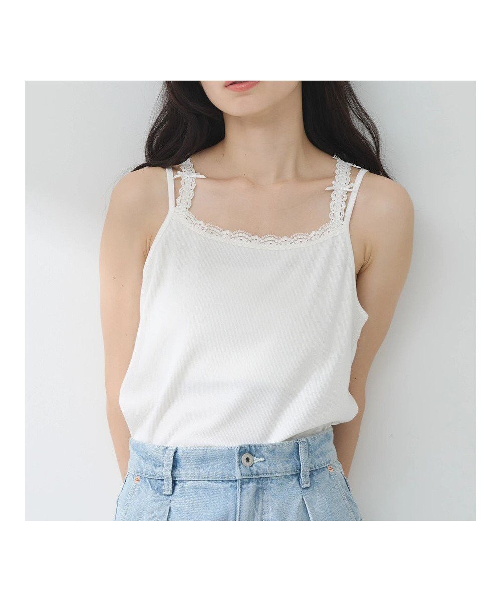 【アースミュージックアンドエコロジー/earth music&ecology】のリボンホルターネックキャミソール 人気、トレンドファッション・服の通販 founy(ファニー) 　ファッション　Fashion　レディースファッション　Fashion for Women　トップス・カットソー　Cut & Sew Tops　キャミソール&ノースリーブ　Camisoles & Sleeveless Tops　おすすめ　Recommended / Our Picks　キャミソール　Camisole, Spaghetti Strap Top　フィット　Fit, Slim Fit　ポケット　Pocket, Pocket Detail　リボン　Ribbon, Bow　夏　Summer　春　Spring　S/S・春夏　SS, Spring/Summer, Warm Season　 other-1|ID: prp329100004569994 ipo3291000000032567899