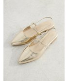 【グリーンパークス/Green Parks】のRUPIS. スリングバックミュール 人気、トレンドファッション・服の通販 founy(ファニー) ファッション Fashion レディースファッション Fashion for Women バッグ Bags エレガント 上品 Elegant ミュール Mule, Backless Shoes thumbnail Gold|ID: prp329100004570001 ipo3291000000033554561