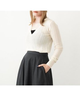 【ネテネ/NETENE】 【洗える】フィーカランダムリブニットポロ人気、トレンドファッション・服の通販 founy(ファニー) ファッション Fashion レディースファッション WOMEN トップス・カットソー Tops/Tshirt ニット Knit Tops シャツ/ブラウス Shirts/Blouses ポロシャツ Polo Shirts インナー Inner 洗える Washable セットアップ Set Up ポロシャツ Polo Shirt A/W・秋冬 Aw・Autumn/Winter・Fw・Fall-Winter S/S・春夏 Ss・Spring/Summer おすすめ Recommend 夏 Summer ビジネス 仕事 通勤 Business |ID:prp329100004570175