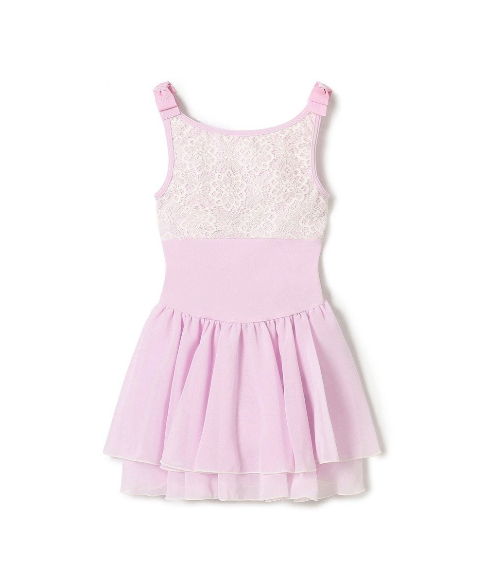 【チャコット/Chacott / KIDS】のスカート付レオタード インテリア・キッズ・メンズ・レディースファッション・服の通販 founy(ファニー) 　ファッション　Fashion　キッズファッション　KIDS Children’s Clothing　おすすめ　Recommend　エレガント 上品　Elegant　シフォン　Chiffon　ストレッチ　Stretch　フェミニン　Feminine　フリル　Frills　リボン　Ribbon　レース　Race　人気　Popularity　アイリス|ID: prp329100004570176 ipo3291000000032562805