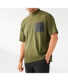 【23区 ゴルフ/23区GOLF / MEN】の【23Fondation/MEN】ストレッチメッシュ モック カーキ系|ID: prp329100004570194 ipo3291000000033463210