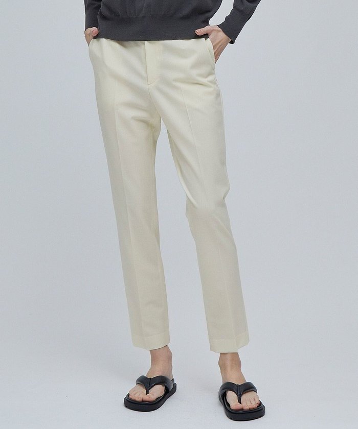 【ベイジ,/BEIGE,】のABEL / クロップドパンツ インテリア・キッズ・メンズ・レディースファッション・服の通販 founy(ファニー) https://founy.com/ ファッション Fashion レディースファッション Fashion for Women パンツ Pants & Trousers カットソー Cut and Sewn Top クール Cool, Chic シルク Silk, 100% Silk スタイリッシュ Stylish, Fashionable ストレッチ Stretch, Stretchy Fabric スラックス Slacks, Dress Pants センター Center, Center Line ビジネス 仕事 通勤 Business / Work / Commuting 夏 Summer S/S・春夏 SS, Spring/Summer, Warm Season A/W・秋冬 Autumn/Winter |ID: prp329100004570231 ipo3291000000032708451