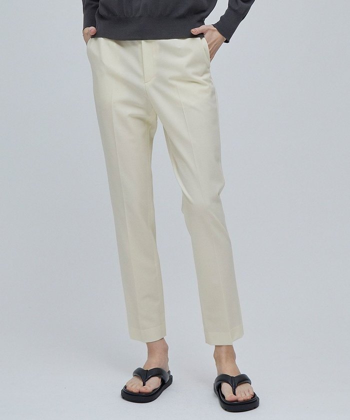 【ベイジ,/BEIGE,】のABEL / クロップドパンツ インテリア・キッズ・メンズ・レディースファッション・服の通販 founy(ファニー) https://founy.com/ ファッション Fashion レディースファッション Fashion for Women パンツ Pants & Trousers カットソー Cut and Sewn Top クール Cool, Chic シルク Silk, 100% Silk スタイリッシュ Stylish, Fashionable ストレッチ Stretch, Stretchy Fabric スラックス Slacks, Dress Pants センター Center, Center Line ビジネス 仕事 通勤 Business / Work / Commuting 夏 Summer S/S・春夏 SS, Spring/Summer, Warm Season A/W・秋冬 Autumn/Winter |ID: prp329100004570231 ipo3291000000033408873