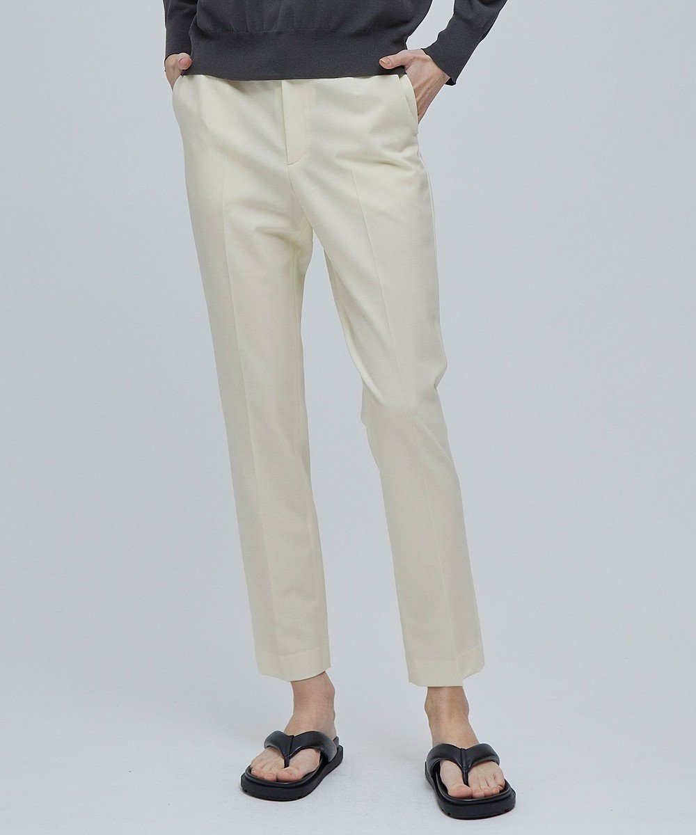 【ベイジ,/BEIGE,】のABEL / クロップドパンツ 人気、トレンドファッション・服の通販 founy(ファニー) 　ファッション　Fashion　レディースファッション　Fashion for Women　パンツ　Pants & Trousers　カットソー　Cut and Sewn Top　クール　Cool, Chic　シルク　Silk, 100% Silk　スタイリッシュ　Stylish, Fashionable　ストレッチ　Stretch, Stretchy Fabric　スラックス　Slacks, Dress Pants　センター　Center, Center Line　ビジネス 仕事 通勤　Business / Work / Commuting　夏　Summer　S/S・春夏　SS, Spring/Summer, Warm Season　A/W・秋冬　Autumn/Winter　 other-1|ID: prp329100004570231 ipo3291000000033408873