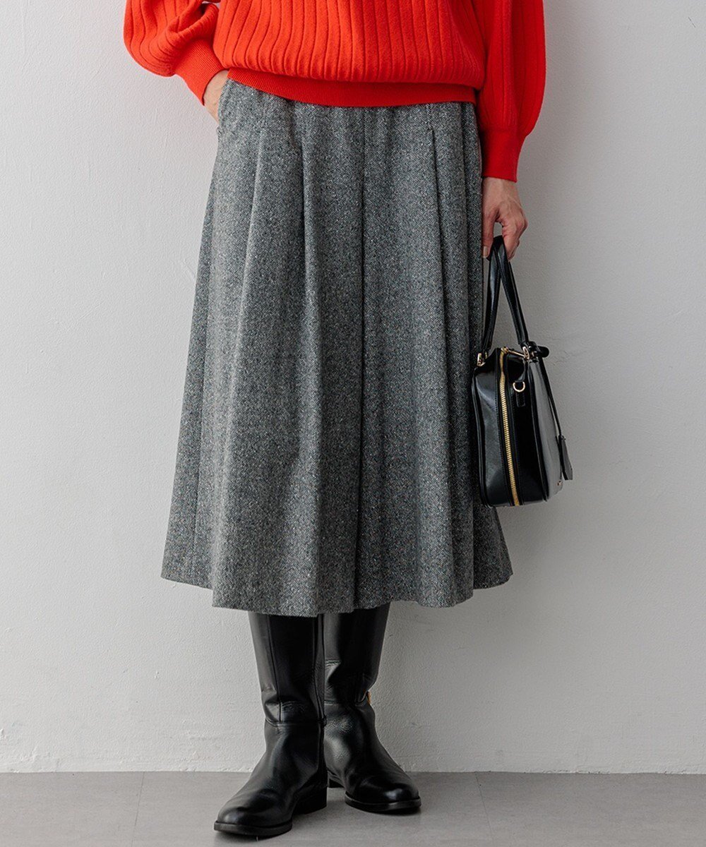 【23区/NIJYUSANKU】のシルクネップヘリンボーン ガウチョ パンツ インテリア・キッズ・メンズ・レディースファッション・服の通販 founy(ファニー)  ファッション Fashion レディースファッション Fashion for Women パンツ Pants & Trousers ガウチョ Gaucho ガウチョパンツ Gaucho Pants, Culottes コンパクト Compact, Small Size シルク Silk, 100% Silk ストレッチ Stretch, Stretchy Fabric ネップ Nepp, Slub Yarn フレア Flare, Flared ベーシック Basic, Essential ワイド Wide, Wide Fit A/W・秋冬 Autumn/Winter 冬 Winter / This Winter おすすめ Recommended / Our Picks 2024年 2024 2024-2025秋冬・A/W Autumn/Winter 2024–25 AW24–25 ブラック系|ID: prp329100004570235 ipo3291000000034309506