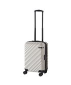 【エースバッグズアンドラゲッジ/ACE BAGS & LUGGAGE】のACE DESIGNED BY ACE IN JAPAN オーバル スーツケース ジッパータイプ 機内持込 拡張機能 36→43L 06421 ライトグレー|ID: prp329100004570249 ipo3291000000033476643