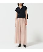 【グレース コンチネンタル/GRACE CONTINENTAL】のチュールレイヤードパンツ ベージュ|ID: prp329100004570250 ipo3291000000033685353