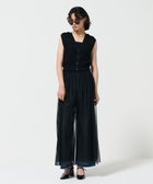 【グレース コンチネンタル/GRACE CONTINENTAL】のチュールレイヤードパンツ ブラック|ID: prp329100004570250 ipo3291000000033685354