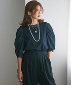 【23区/NIJYUSANKU】の【一部店舗限定】コットンポンチコンビジャージー コクーンスリーブ カットソー 人気、トレンドファッション・服の通販 founy(ファニー) ファッション Fashion レディースファッション Fashion for Women トップス・カットソー Cut & Sew Tops シャツ・ブラウス・オフィスカジュアル Elegant Blouses & Button-Ups ロングTシャツ・Tシャツ Longline T-Shirts & Tees カットソー・ベーシックTシャツ Cut-and-Sewn Tops / Stretch Tees & Basics カットソー Cut and Sewn Top コンパクト Compact, Small Size シンプル Simple, Minimal デニム Denim, Jeans Material バランス Balance, Style Balance ベーシック Basic, Essential ペプラム Peplum, Flared Hem ボトム Bottoms, Lower Wear レギュラー Regular, Standard Fit A/W・秋冬 Autumn/Winter 2024年 2024 エレガント 上品 Elegant 2024-2025秋冬・A/W Autumn/Winter 2024–25 AW24–25 thumbnail ネイビー系|ID: prp329100004570251 ipo3291000000033585627