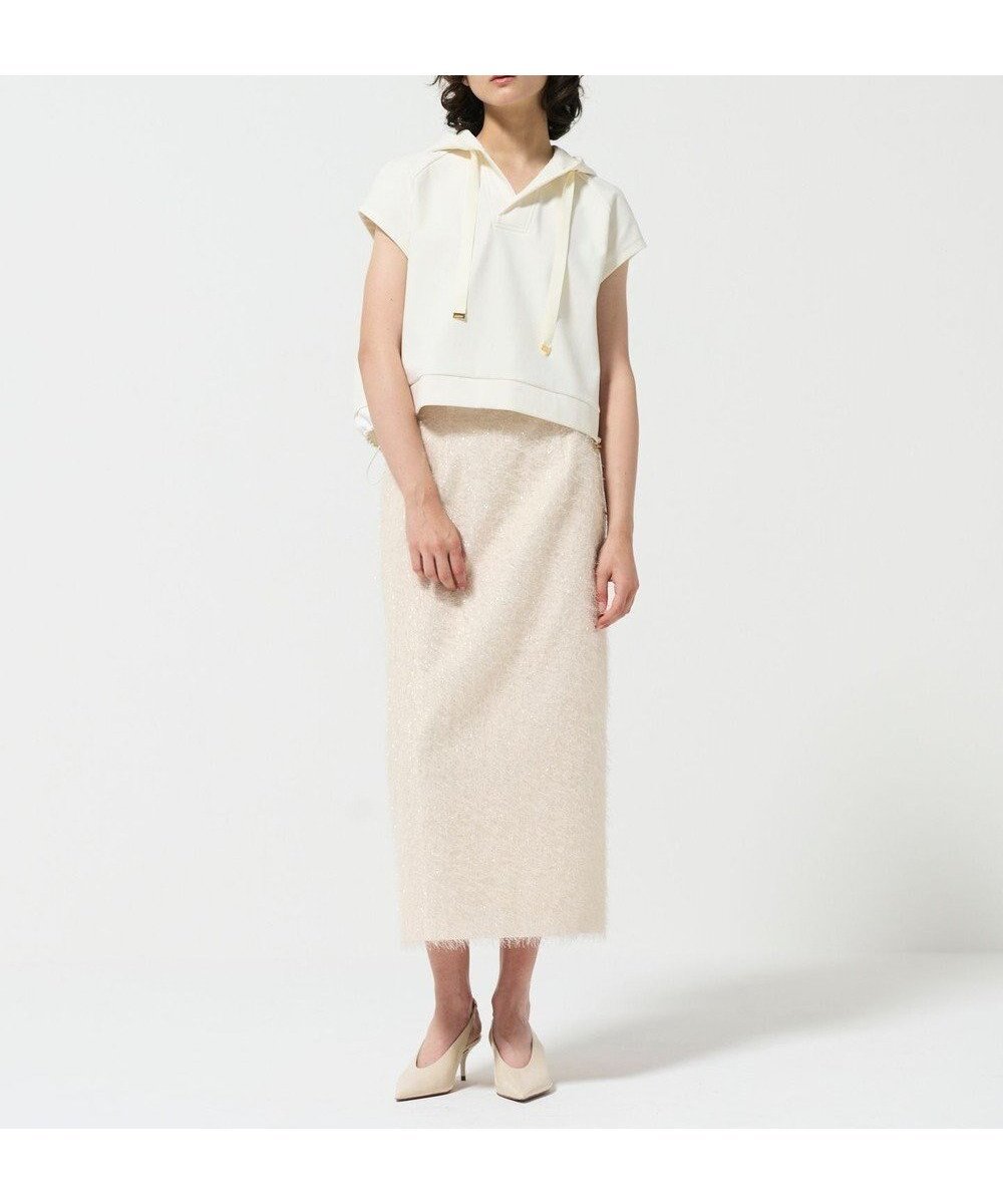 【グレース コンチネンタル/GRACE CONTINENTAL】のフリンジジャガードタイトスカート インテリア・キッズ・メンズ・レディースファッション・服の通販 founy(ファニー) ファッション Fashion レディースファッション Fashion for Women スカート Skirts シンプル Simple, Minimal スウェット / スエット Sweatshirt, Sweatwear スニーカー Sneakers, Trainers スリット Slit, Slit Detail A/W・秋冬 Autumn/Winter S/S・春夏 SS, Spring/Summer, Warm Season 夏 Summer キナリ|ID: prp329100004570253 ipo3291000000034410832