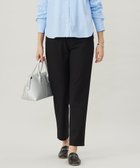 【ジェイ プレス/J.PRESS】の【洗える】2way thermoサキソニー テーパード パンツ ブラック系|ID: prp329100004570265 ipo3291000000033711788