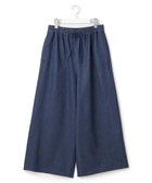 【ジェイプレスヨークストリート/J.PRESS YORK STREET】の【WOMEN】イージーワイドパンツ ネイビー系|ID: prp329100004570272 ipo3291000000032603465