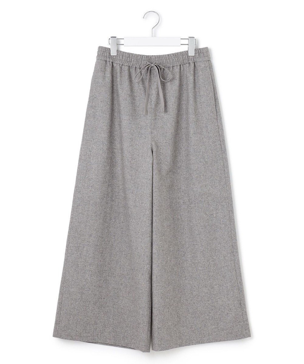 【ジェイプレスヨークストリート/J.PRESS YORK STREET】の【WOMEN】イージーワイドパンツ インテリア・キッズ・メンズ・レディースファッション・服の通販 founy(ファニー) 　ファッション　Fashion　レディースファッション　Fashion for Women　パンツ　Pants & Trousers　ワイド　Wide, Wide Fit　エレガント 上品　Elegant　A/W・秋冬　Autumn/Winter　ライトグレー系|ID: prp329100004570272 ipo3291000000033668920
