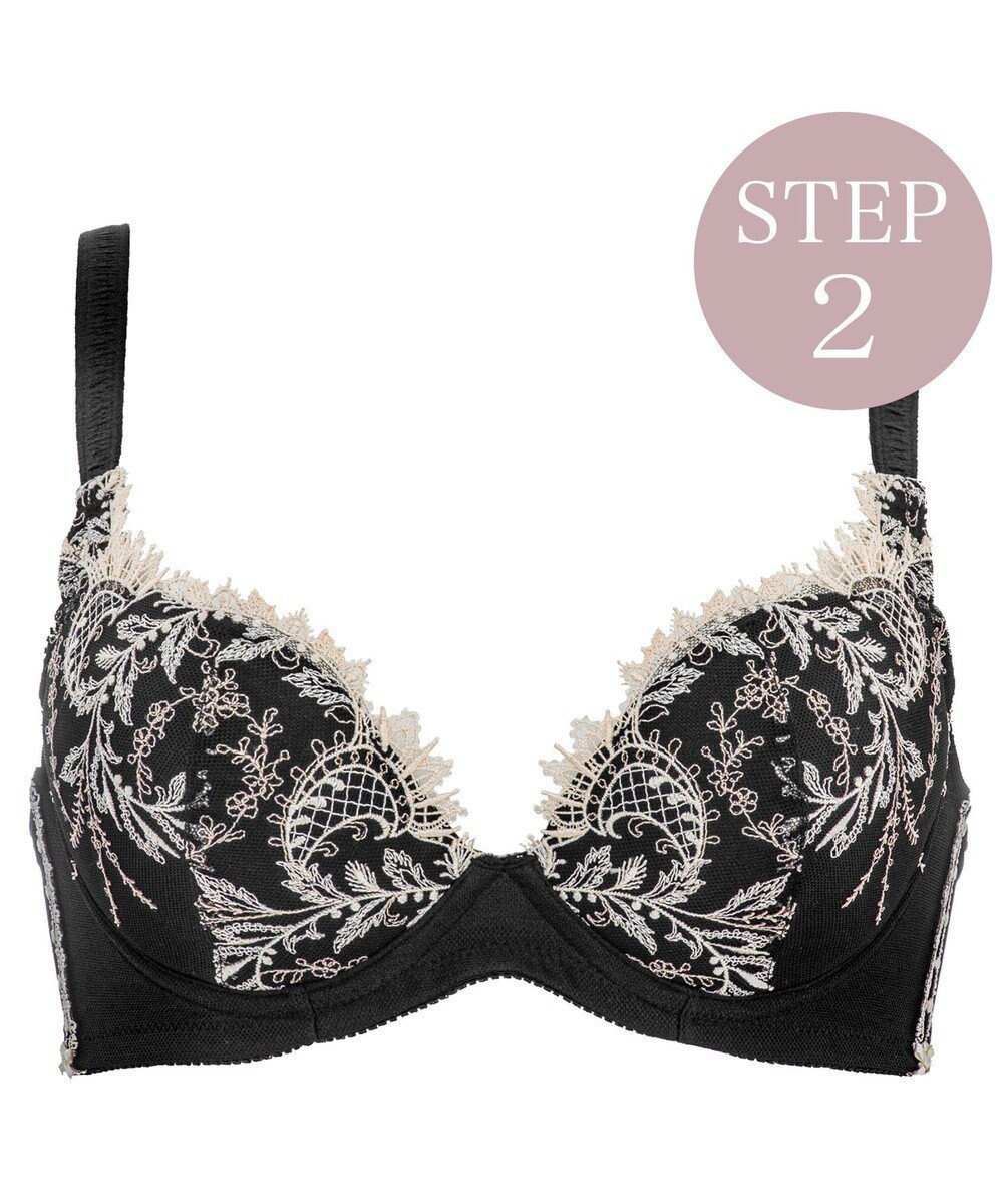 【ブラデリス ニューヨーク/BRADELIS New York】の【BRADELIS New York/ 育乳ブラ・STEP2 寄せる】ベルステップ2ブラ24S1 人気、トレンドファッション・服の通販 founy(ファニー) 　ファッション　Fashion　レディースファッション　WOMEN　アンダー　Under　イエロー　Yellow　エンブロイダリー　Embroidery　春　Spring　クッション　Cushion　ケミカル　Chemical　コンパクト　Compact　サテン　Satin　トレンド　Trend　人気　Popularity　フェミニン　Feminine　ブラジャー　Bra　ペイズリー　Paisley　ポケット　Pocket　ラップ　Wrap　リボン　Ribbon　レース　Race　ワイヤー　Wire　おすすめ　Recommend　 other-1|ID: prp329100004570281 ipo3291000000032336832