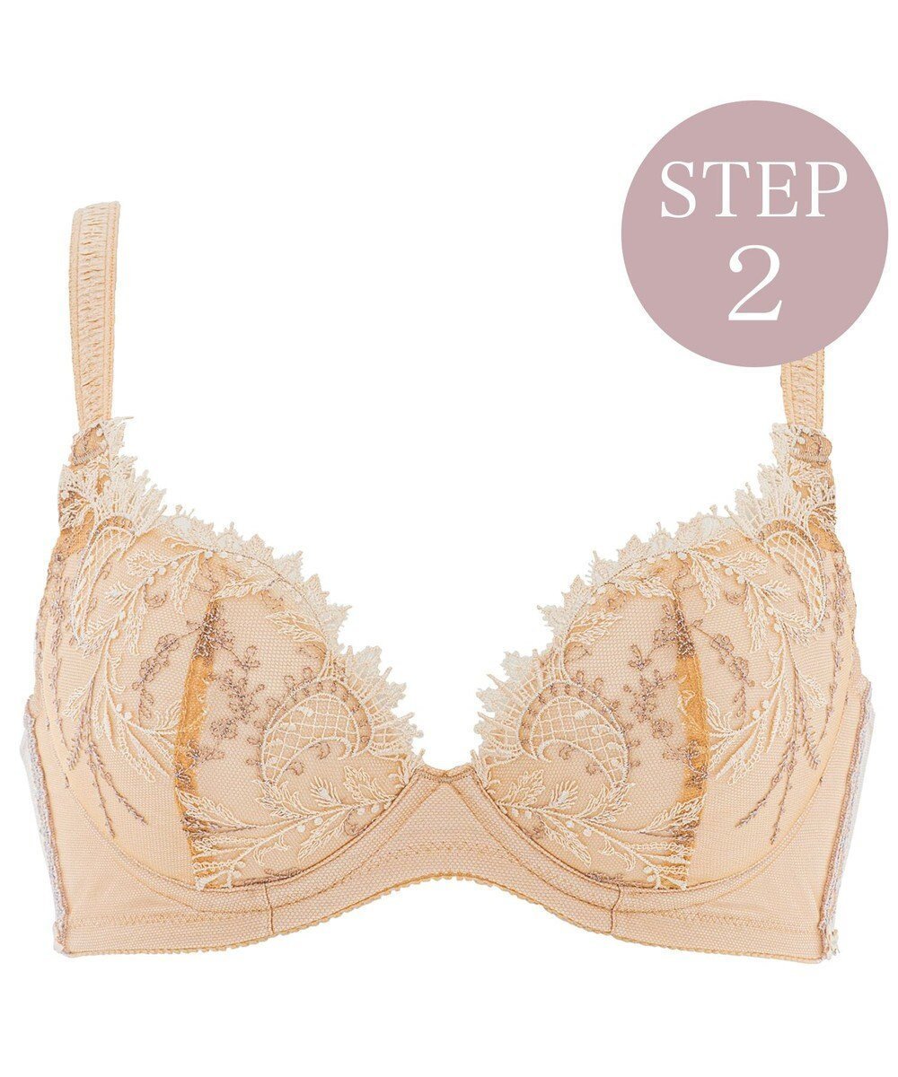 【ブラデリス ニューヨーク/BRADELIS New York】の【BRADELIS New York/ 育乳ブラ・STEP2 寄せる】ベルステップ2ブラ24S1 インテリア・キッズ・メンズ・レディースファッション・服の通販 founy(ファニー) 　ファッション　Fashion　レディースファッション　WOMEN　アンダー　Under　イエロー　Yellow　エンブロイダリー　Embroidery　春　Spring　クッション　Cushion　ケミカル　Chemical　コンパクト　Compact　サテン　Satin　トレンド　Trend　人気　Popularity　フェミニン　Feminine　ブラジャー　Bra　ペイズリー　Paisley　ポケット　Pocket　ラップ　Wrap　リボン　Ribbon　レース　Race　ワイヤー　Wire　おすすめ　Recommend　マリーゴールド|ID: prp329100004570281 ipo3291000000032336835
