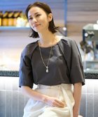 【自由区/JIYU-KU】の【XSサイズ~/洗える】ツイストプレインジャージー袖タック カットソー 人気、トレンドファッション・服の通販 founy(ファニー) ファッション Fashion レディースファッション WOMEN トップス・カットソー Tops/Tshirt シャツ/ブラウス Shirts/Blouses ロング / Tシャツ T-Shirts カットソー Cut and Sewn カットソー Cut And Sew ジャージー Jersey ツイスト Twist ツイル Twill バランス Balance フォルム Form ビジネス 仕事 通勤 Business 夏 Summer 春 Spring S/S・春夏 Ss・Spring/Summer 洗える Washable thumbnail グレー系|ID: prp329100004570287 ipo3291000000032336934