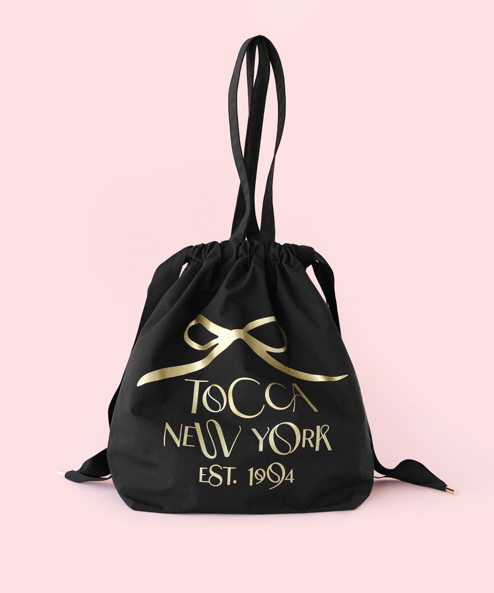 【トッカ/TOCCA】のDANCING RIBBON TRAVELING BAG バッグ インテリア・キッズ・メンズ・レディースファッション・服の通販 founy(ファニー) 　ファッション　Fashion　レディースファッション　WOMEN　バッグ　Bag　オリエンタル　Oriental　コレクション　Collection　巾着　Purse　スペシャル　Special　財布　Wallet　雑誌　Magazine　フロント　Front　プリント　Print　ポケット　Pocket　モダン　Modern　モチーフ　Motif　リボン　Ribbon　旅行　Travel　ビジネス 仕事 通勤　Business　ブラック系|ID: prp329100004570288 ipo3291000000032336942