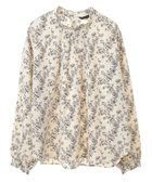 【イェッカ ヴェッカ/YECCA VECCA】のフラワー柄ハイネックブラウス 人気、トレンドファッション・服の通販 founy(ファニー) ファッション Fashion レディースファッション Ladies' Fashion Online トップス・カットソー Tops/Tshirt シャツ/ブラウス Shirts/Blouses おすすめ Recommend エレガント 上品 Elegant ショルダー Shoulder スタンド Stand ドロップ Drop ハイネック High Neck フェミニン Feminine フォーマル Formal フラワー Flower フレア Flare ポケット Pocket A/W・秋冬 Aw・Autumn/Winter・Fw・Fall-Winter thumbnail Ivory|ID: prp329100004570298 ipo3291000000032337077