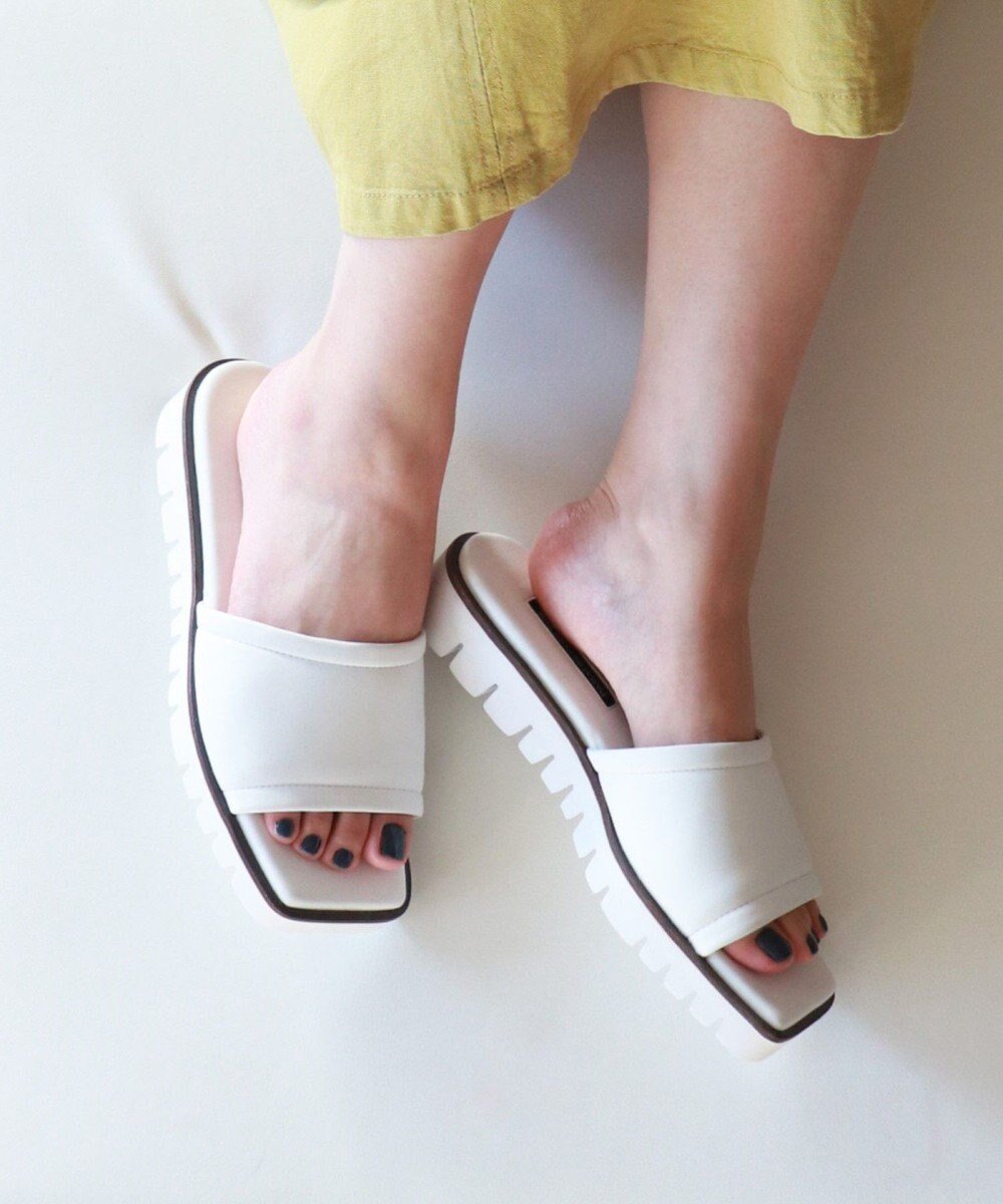 【ブリジット バーキン/Bridget Birkin】の【PARADIS COULEUR】スクエアトウスライドサンダル 人気、トレンドファッション・服の通販 founy(ファニー) 　ファッション　Fashion　レディースファッション　Fashion for Women　クッション　Cushion, Throw Pillow　サンダル　Sandals, Summer Shoes　夏　Summer　春　Spring　S/S・春夏　SS, Spring/Summer, Warm Season　 other-1|ID: prp329100004570302 ipo3291000000033436441