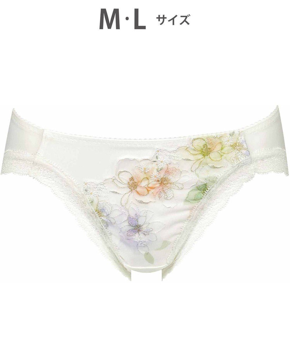 【ワコール/WACOAL】のショーツ 【ハグするブラ】 BRB498とペア はきこみ丈あさめ ナイロンベア天竺素材(バック) レディース PRA198 /ワコール インテリア・キッズ・メンズ・レディースファッション・服の通販 founy(ファニー) 　ファッション　Fashion　レディースファッション　Fashion for Women　バッグ　Bags　アンダー　Underwear Essentials　ショーツ　Shorts, Short Pants　アイボリー|ID: prp329100004570308 ipo3291000000034605290