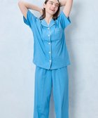 【ウンナナクール/une nana cool】の【綿100%】40ハイゲージ天竺半袖パジャマ MADE WITH LIBERTY FABRIC SX|ID: prp329100004570325 ipo3291000000032337382