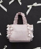 【メゾンドフルール/Maison de FLEUR】のリボンギャザーハンドル2Wayトートバッグ Pink|ID: prp329100004570332 ipo3291000000032337413