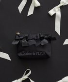 【メゾンドフルール/Maison de FLEUR】のリボンポーチ Black|ID: prp329100004570335 ipo3291000000032337431