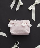 【メゾンドフルール/Maison de FLEUR】のリボンポーチ Pink|ID: prp329100004570335 ipo3291000000032337432