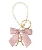 【メゾンドフルール/Maison de FLEUR】のイニシャルリボンパールチャーム A|ID: prp329100004570336 ipo3291000000032725834