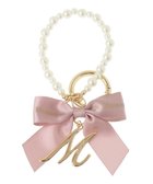 【メゾンドフルール/Maison de FLEUR】のイニシャルリボンパールチャーム M|ID: prp329100004570336 ipo3291000000032725841