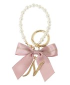 【メゾンドフルール/Maison de FLEUR】のイニシャルリボンパールチャーム N|ID: prp329100004570336 ipo3291000000032725842