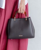 【23区/NIJYUSANKU】のアクリルハンドル バッグ グレー系|ID:prp329100004570350