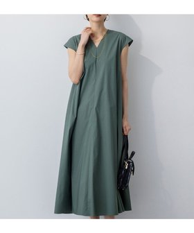 【23区/NIJYUSANKU】の【接触冷感/撥水加工/洗える】ストレッチブロード Vネックワンピース 人気、トレンドファッション・服の通販 founy(ファニー) ファッション Fashion レディースファッション Ladies' Fashion Online ワンピース Dress 春 Spring 洗える Washable ストレッチ Stretch パウダー Powder ブロード Broad S/S・春夏 Ss・Spring/Summer 夏 Summer 2025年 2025 2025春夏・S/S Ss,Spring/Summer,2025 |ID:prp329100004570403