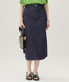 【自由区/JIYU-KU】の【洗える】ウスカルデニムAライン スカート インディゴ|ID: prp329100004570425 ipo3291000000033690184