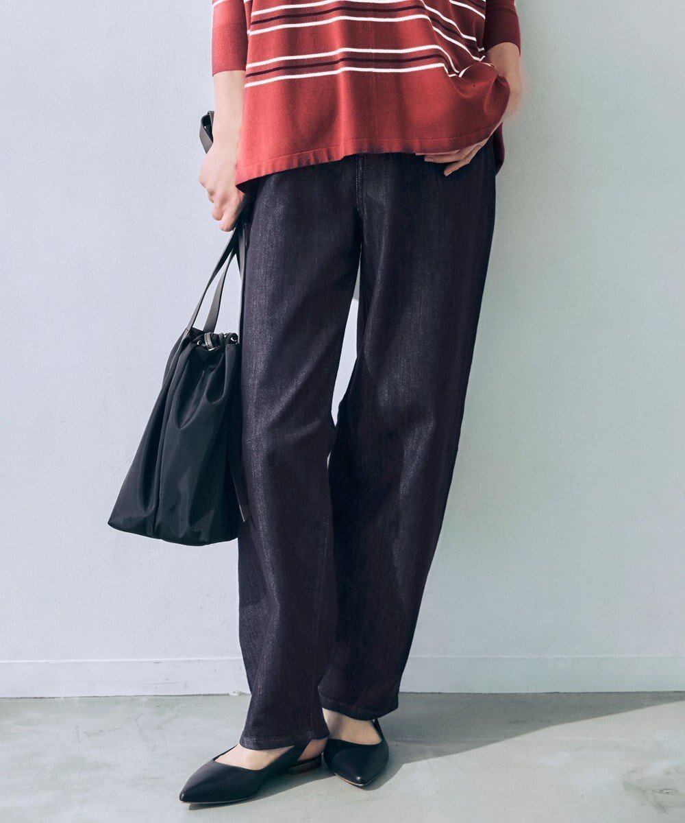 【自由区/JIYU-KU】の【洗える】ウスカルデニムダーツカーブ パンツ 人気、トレンドファッション・服の通販 founy(ファニー) 　ファッション　Fashion　レディースファッション　Fashion for Women　パンツ　Pants & Trousers　デニムパンツ・ジーンズ・美脚デニム　Denim Jeans & Pants　おすすめ　Recommended / Our Picks　ストレッチ　Stretch, Stretchy Fabric　デニム　Denim, Jeans Material　バランス　Balance, Style Balance　人気　Popular, Best Seller　夏　Summer　定番　Standard, Basic Item　春　Spring　S/S・春夏　SS, Spring/Summer, Warm Season　洗える　Machine Washable　A/W・秋冬　Autumn/Winter　 other-1|ID: prp329100004570428 ipo3291000000033540378