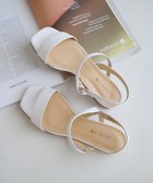 【ポインター/Pointer】の日本製 本革バックストラップサンダル ホワイト|ID: prp329100004570439 ipo3291000000033525630