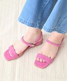 【ポインター/Pointer】の日本製 本革バックストラップサンダル ピンク|ID: prp329100004570439 ipo3291000000033525636