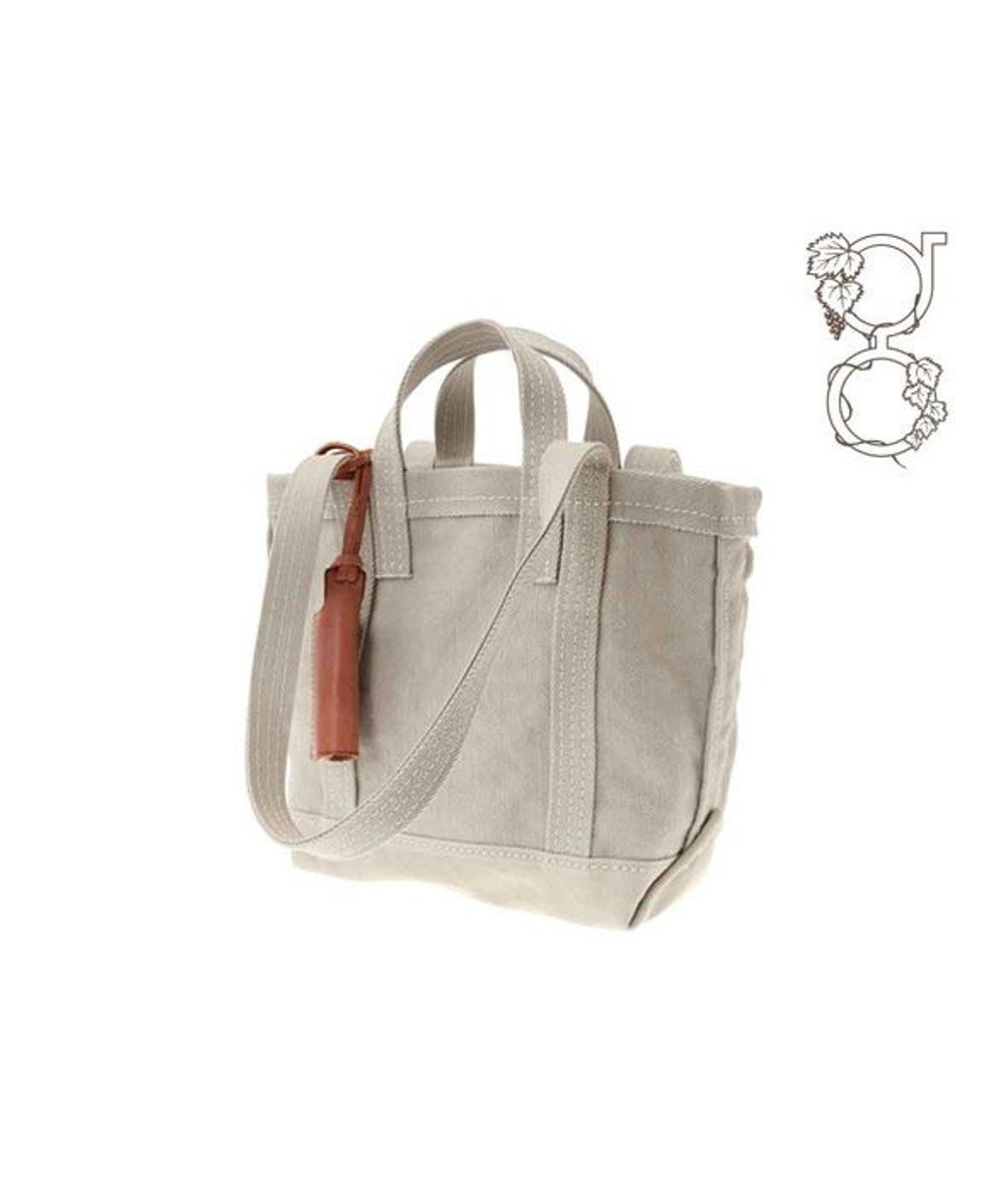 【ゲンテン/genten】のセルビッジトート2(小) インテリア・キッズ・メンズ・レディースファッション・服の通販 founy(ファニー) 　ファッション　Fashion　レディースファッション　WOMEN　バッグ　Bag　ジュート　Jute　ダブル　Double　NEW・新作・新着・新入荷　New Arrivals　おすすめ　Recommend　旅行　Travel　グレージュ|ID: prp329100004570708 ipo3291000000032340228
