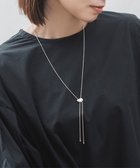 【ピッシェアンス/Pisceans】の【長さ調整】クラウドスライドネックレス 人気、トレンドファッション・服の通販 founy(ファニー) ファッション Fashion レディースファッション Ladies' Fashion Online ジュエリー Jewelry ネックレス Necklaces アクセサリー Accessories シルバー Silver チェーン Chain ネックレス Necklace バランス Balance メタル Metal モチーフ Motif ループ Loop thumbnail マットシルバー|ID: prp329100004570712 ipo3291000000032340262