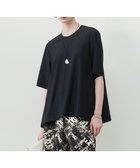 【アイシービー/iCB】の【WEB限定・洗える】シアートリコット ペプラムカットソー ブラック系|ID: prp329100004570722 ipo3291000000032372227